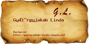 Györgyjakab Linda névjegykártya